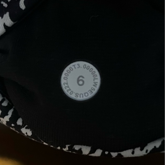 Lululemon InStill High-Rise Tight 25" - Warped Grain Alpine White Black … - Picture 9 of 9